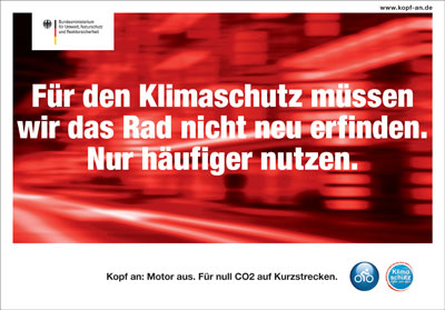 Kopf an Motor aus